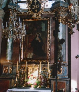 Ołtarz św. Joanny Franciszki de Chantal